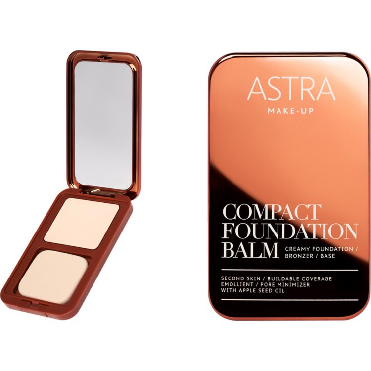 Astra Make Up Compact Foundation Balm Fondotinta Uniformante 7,5gr