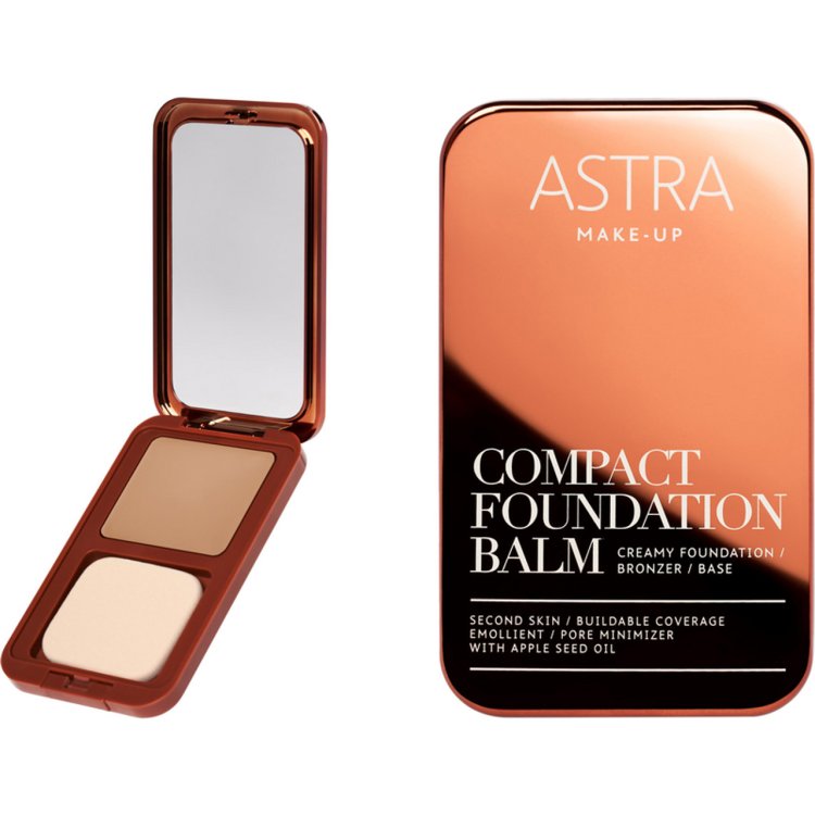 Astra Fondotinta Compatto Balm Light/Medium 03 Vellutato 7,5g Astra Fondotinta Compatto Balm Light/Medium 03 Vellutato 7,5g