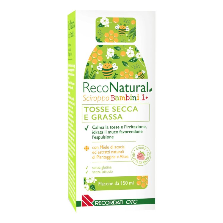 Reconatural Sciroppo Tosse Bambini e Adulti Dispositivo Medico 150 ml