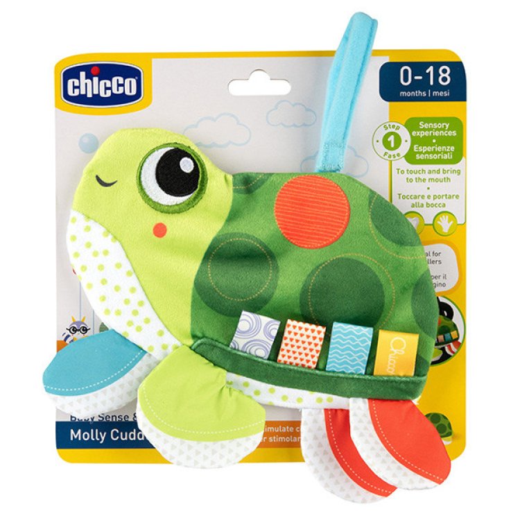 Chicco Molly la Tartaruga Coccolosa: Gioco Sensoriale in Tessuto per Passeggino