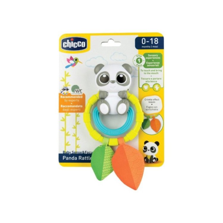 Chicco Trillino Panda Giocattolo per Dentizione e Attivit&agrave; Manuali 0+ Mesi