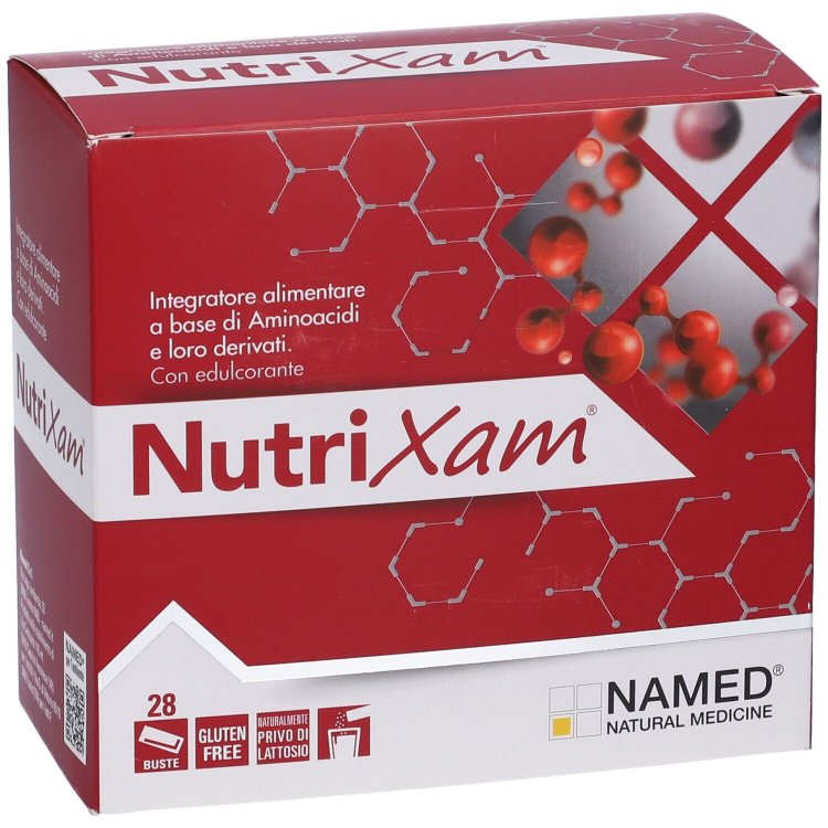Named NutriXam Integratore Alimentare di Aminoacidi - 28 Bustine