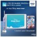 Oral-B Kids Frozen Spazzolino Elettrico Ricaricabile con 2 Testine e Adesivi