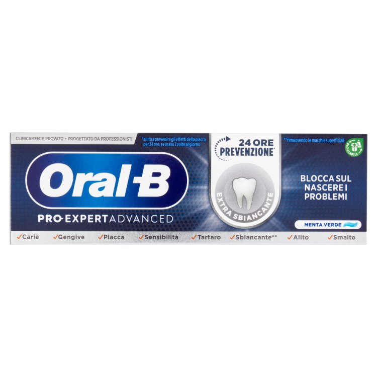 Oral-B Pro-Expert Advanced Dentifricio Extra Sbiancante 75ml