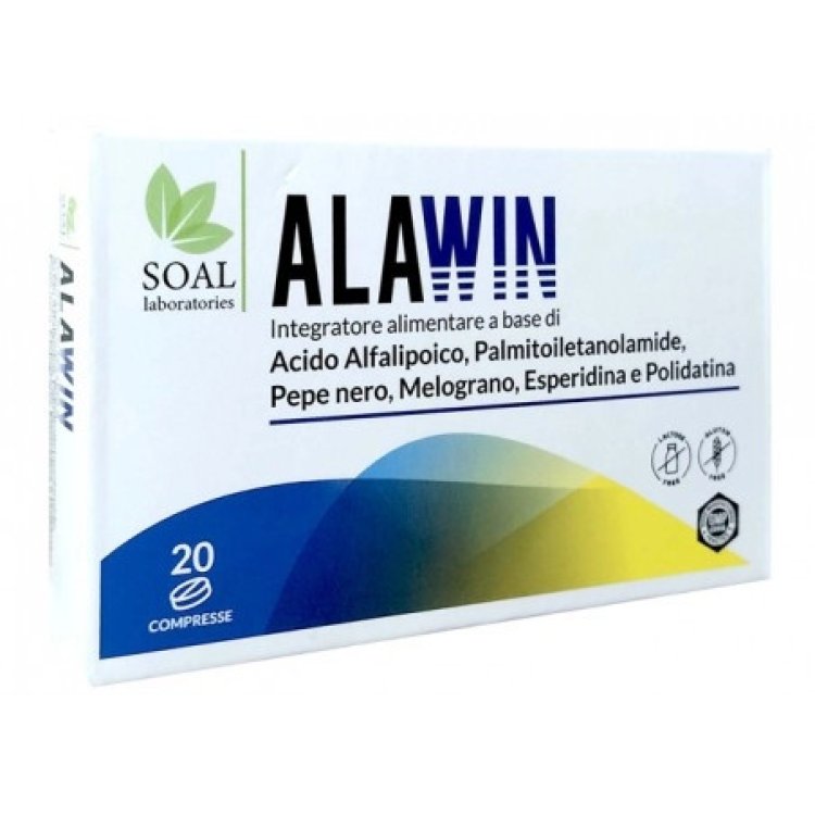 Soal Pharma Alawin Integratore Alimentare Antiossidante 20 Compresse