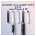Oral-B iO Gentle Care Testine di Ricambio Nere per Spazzolino Elettrico 2 Pezzi