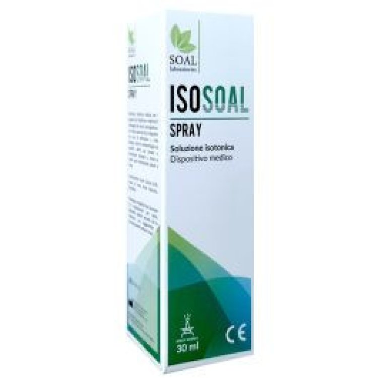 Soal Pharma Isosoal Spray Nasale Soluzione Isotonica per Decongestionare 30ml