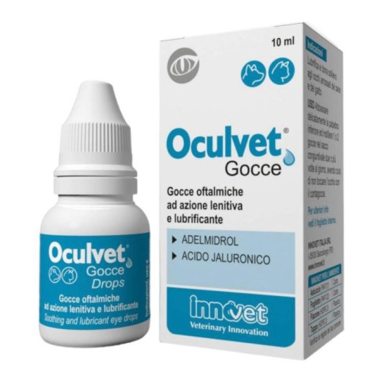Oculvet Gocce Oftalmiche Lubrificanti per Cani e Gatti 10 ml Oculvet Gocce Oftalmiche Lubrificanti per Cani e Gatti 10 ml