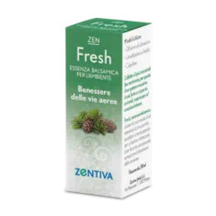 Zentiva Fresh Essenza Miscela Balsamica di Oli Essenziali Eucalipto Pino Limone Arancio 10 ml