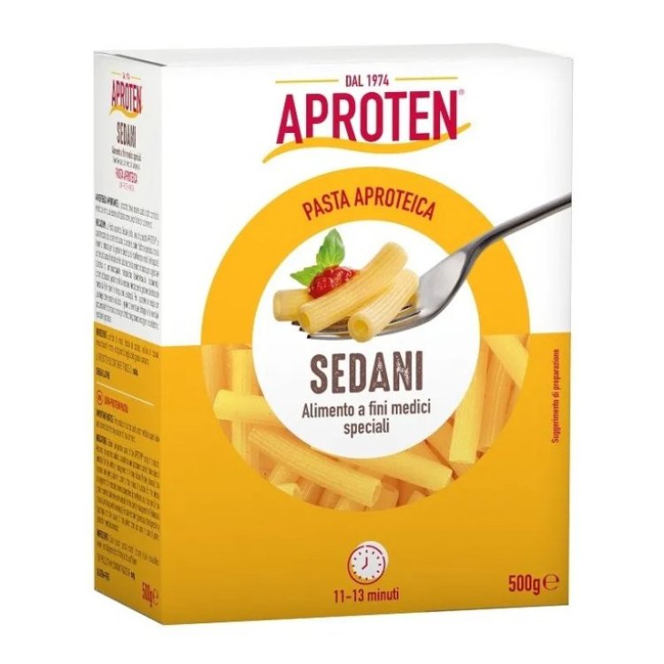 Aproten Sedani Pasta Aproteica per Diete Ipoproteiche 500 g