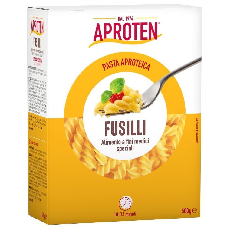 Aproten Fusilli Pasta Aproteica per Diete Speciali 500g