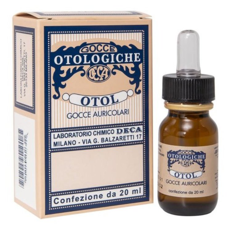 Deca Otol Gocce Auricolari per Igiene Orecchio 20ml