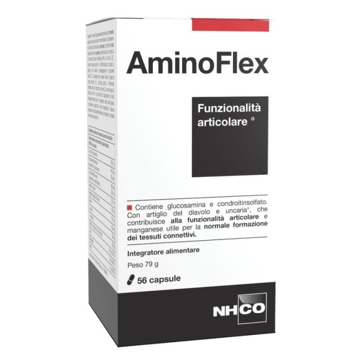 Chiesi Nhco Aminoflex Integratore per Muscoli e Articolazioni 56 Capsule