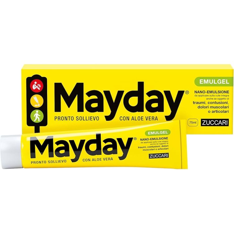 Zuccari Mayday Emulgel Sollievo Tensioni e Fastidi Tubetto da 75ml Zuccari Mayday Emulgel Sollievo Tensioni e Fastidi Tubetto da 75ml