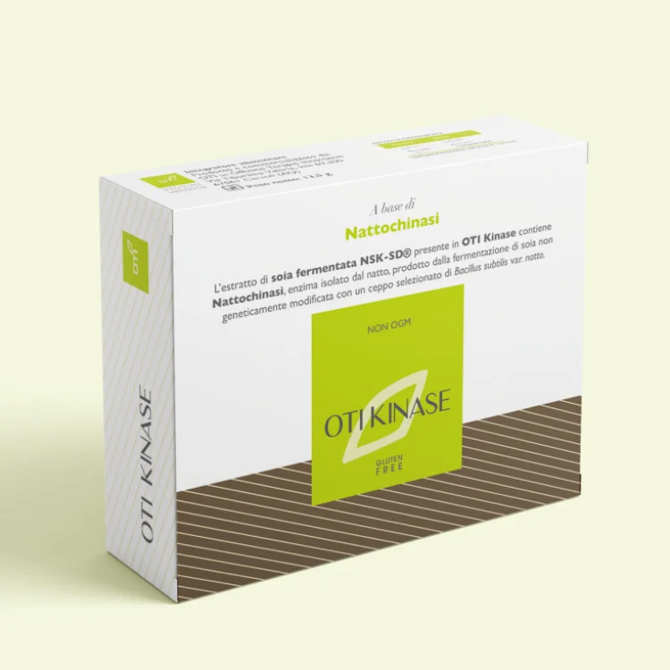 Oti Kinase Integratore per Circolazione con Nattokinase 30 Capsule
