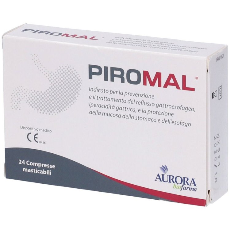 Aurora Biofarma Piromal Compresse per Iperacidit&agrave; Gastrica e Reflusso