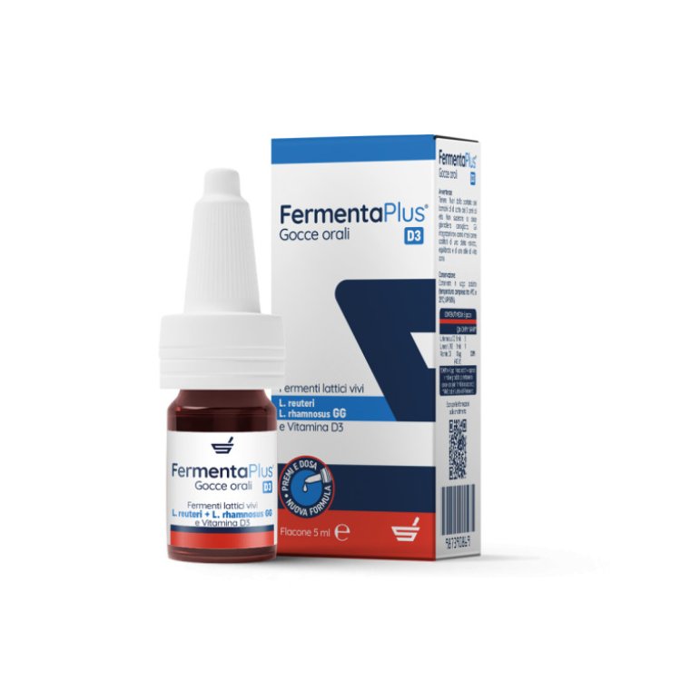 Sterilfarma Fermenta Plus D3 Integratore Probiotici Vitamina D3 Sospensione 5ml