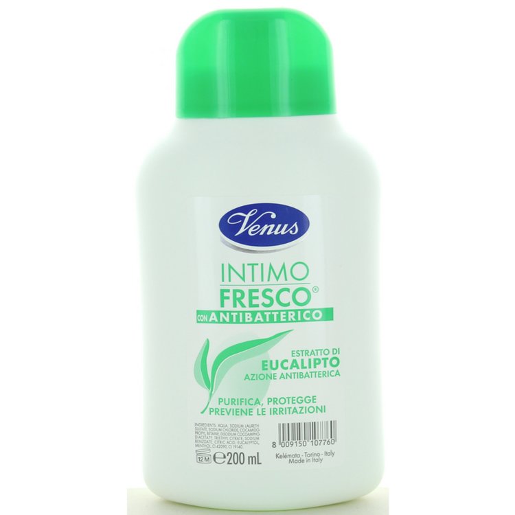 Venus Intimo Fresco Detergente Intimo Antibatterico con Eucalipto 200 ml