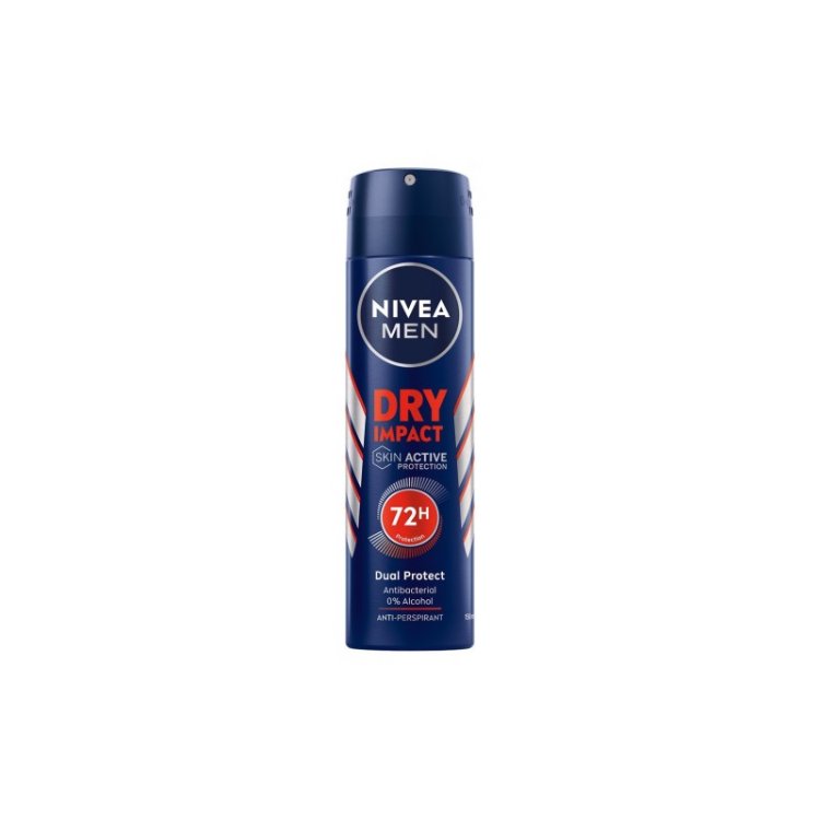 Nivea Men Dry Impact Deodorante Spray Antitraspirante 150ml