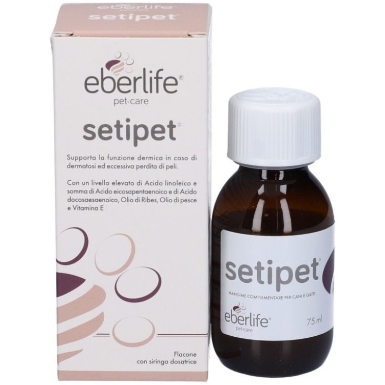 Eberlife Farmaceutici Setipet Parafarmaco/Dispositivo Medico 75ml Eberlife Farmaceutici Setipet Parafarmaco/Dispositivo Medico 75ml