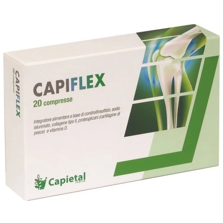 Capietal Italia Capiflex Integratore per Cartilagini e Articolazioni 20 Compresse