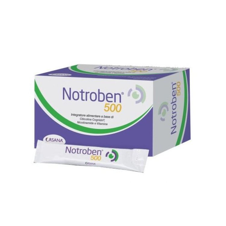 Orsana Notroben 500 Integratore Cognitivo Stick Orosolubili 20 Pezzi
