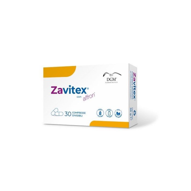 Dgm Farmaceutici Srl Zavitex Integratore per Umore e Benessere Mentale 30 Compresse