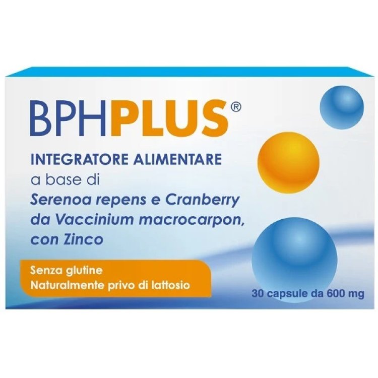 ADL BPH Plus Integratore per Prostata con Serenoa Cranberry Zinco 30 Capsule