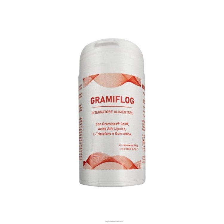 Biopur Italia Gramiflog Integratore per Flora Intestinale 20 Capsule