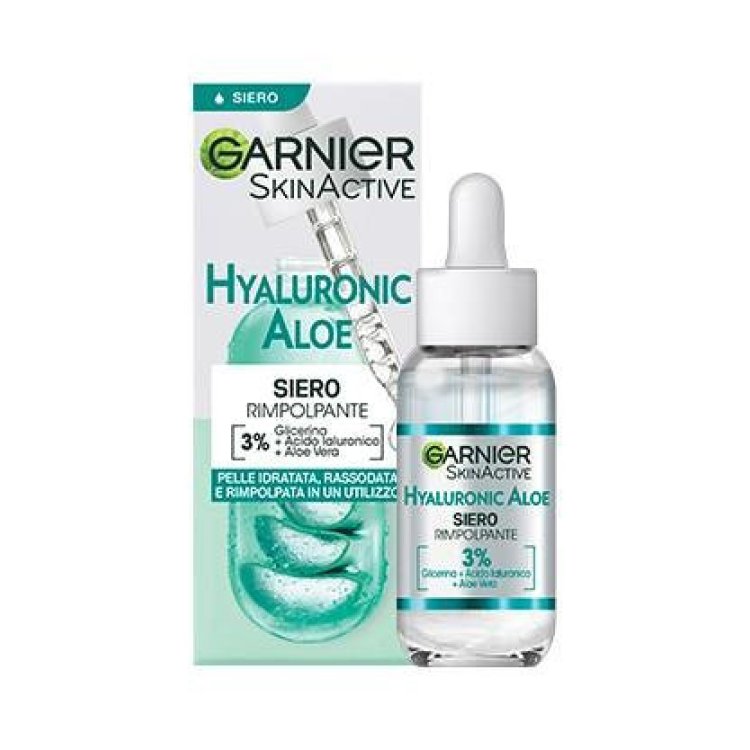 Garnier SkinActive Siero Viso Rimpolpante Hyaluronic Aloe Idratante 30ml Garnier SkinActive Siero Viso Rimpolpante Hyaluronic Aloe Idratante 30ml