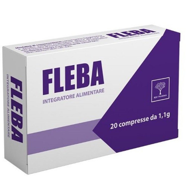 Rdf Pharma Srl Fleba 20 Compresse Parafarmaco Integratore Alimentare Rdf Pharma Srl Fleba 20 Compresse Parafarmaco Integratore Alimentare