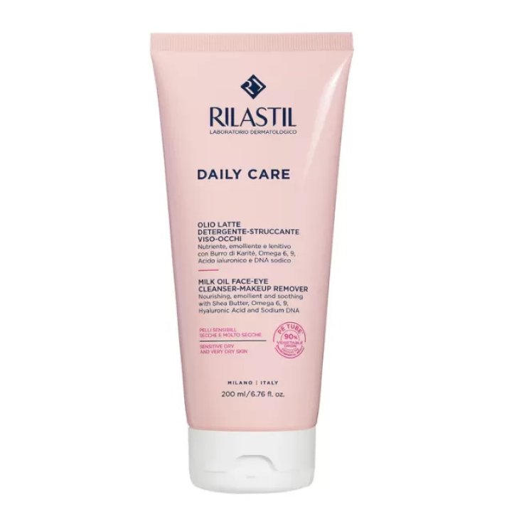Rilastil Daily C Olio Latte Detergente Nutriente Pelli Sensibili 200ml Rilastil Daily C Olio Latte Detergente Nutriente Pelli Sensibili 200ml