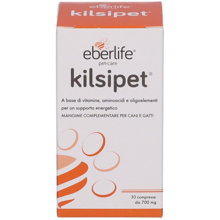 Eberlife Farmaceutici Kilsipet Mangime Complementare per Cani e Gatti - 30 Compresse Eberlife Farmaceutici Kilsipet Mangime Complementare per Cani e Gatti - 30 Compresse
