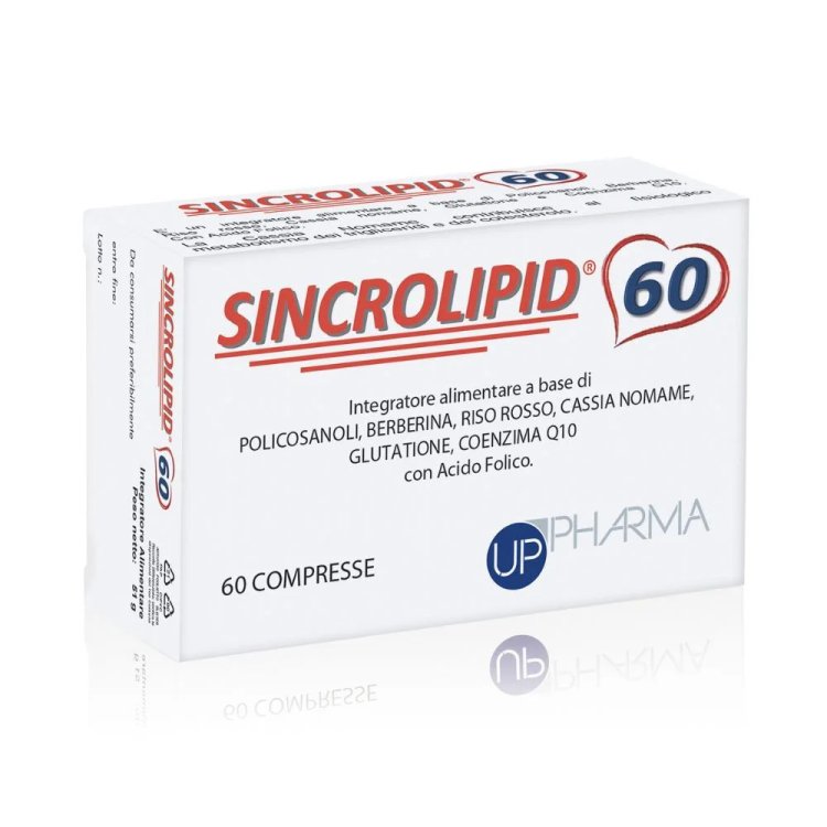 Up Pharma Sincrolipid Integratore Metabolismo Colesterolo 60 Compresse Up Pharma Sincrolipid Integratore Metabolismo Colesterolo 60 Compresse