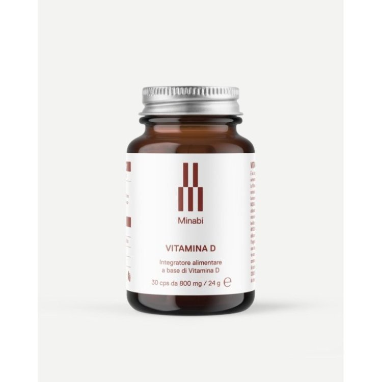 Minabi Vitamina C Integratore Alimentare per Difese Immunitarie, 30 Compresse Minabi Vitamina C Integratore Alimentare per Difese Immunitarie, 30 Compresse