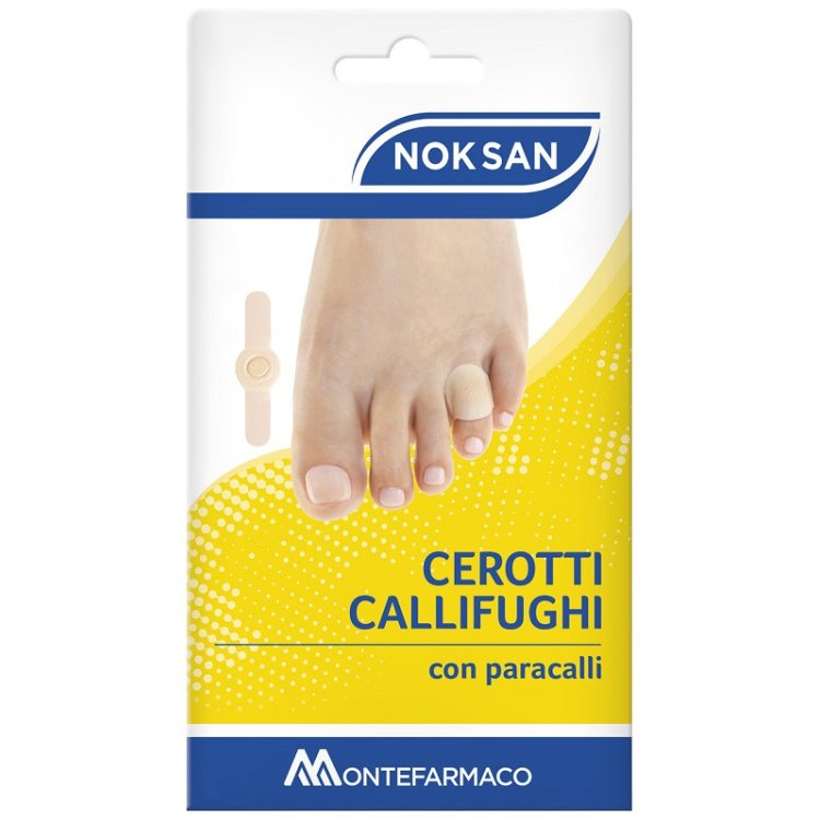 Noksan Cerotti Callifughi con Acido Salicilico Protezione Calli 6 Pezzi