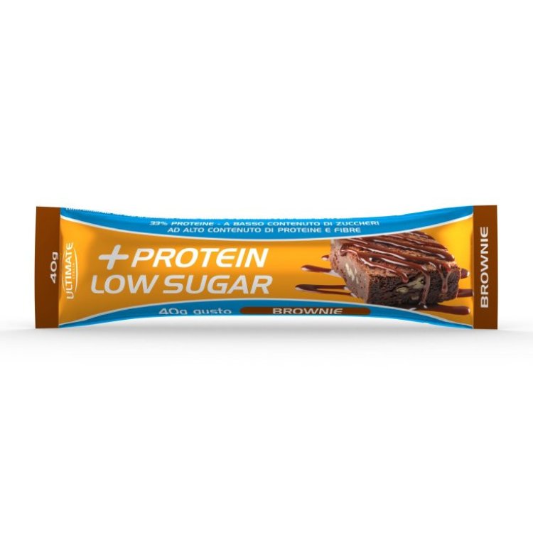 Ultimate Protein Low Sugar Barretta Brownie Senza Glutine Ad Alto Contenuto Proteico 40g