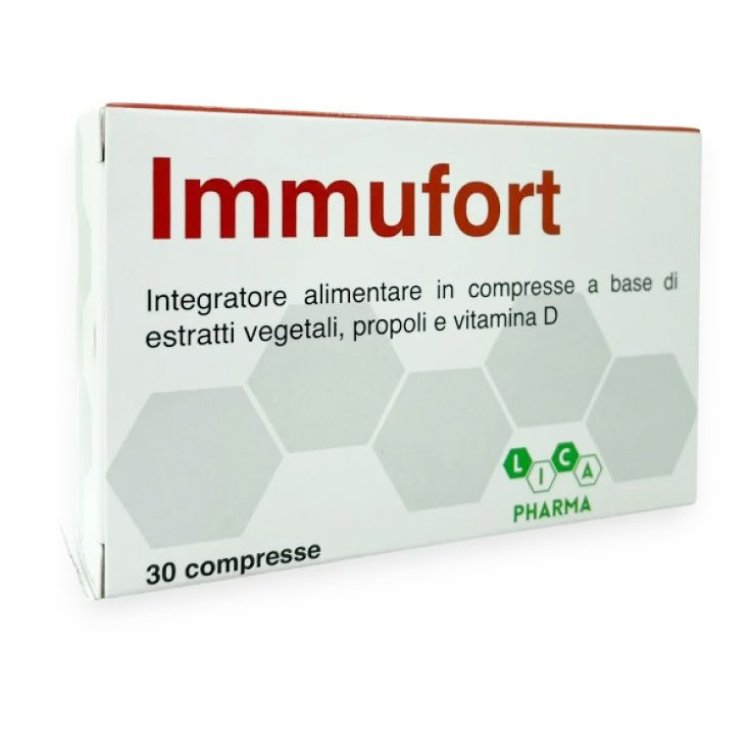 Lica Pharma Immufort Integratore per Difese Immunitarie 30 Compresse