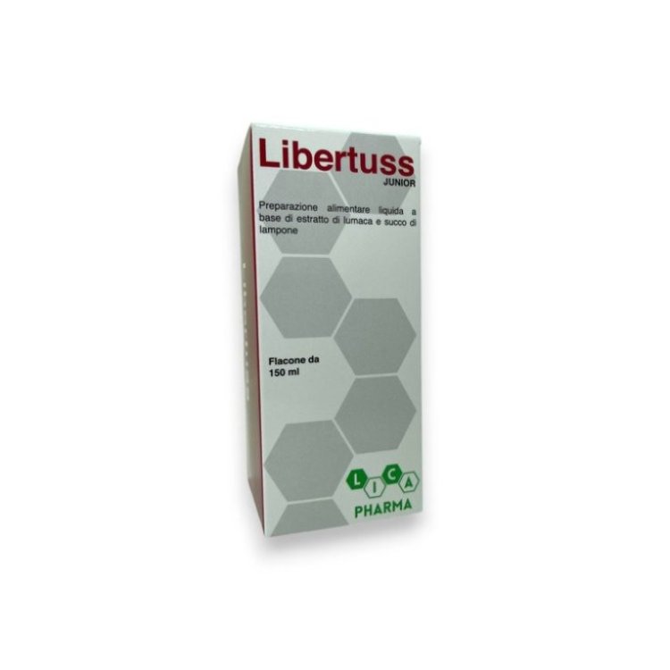 Lica Pharma Libertuss Junior Sciroppo per Bambini per la Tosse 150ml