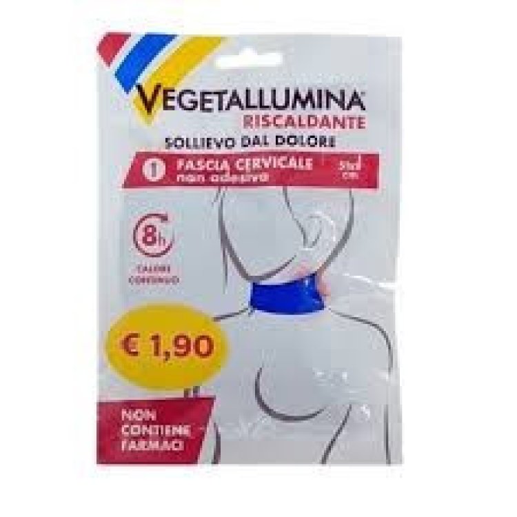 Vegetallumina Fascia Cervicale Riscaldante Non Adesiva Sollievo Tensioni 8 Ore