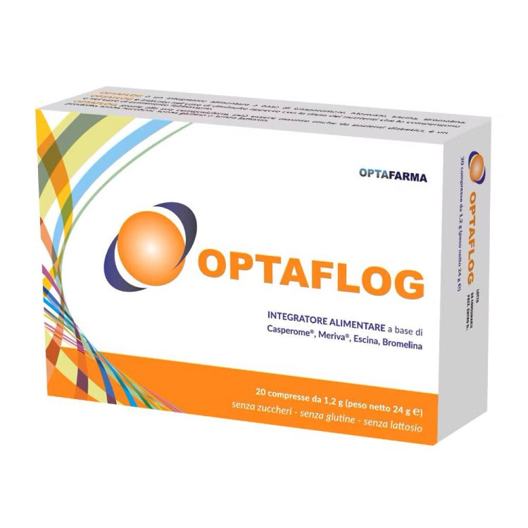 Optafarma Optaflog Integratore Alimentare per Stati Infiammatori 20 Compresse
