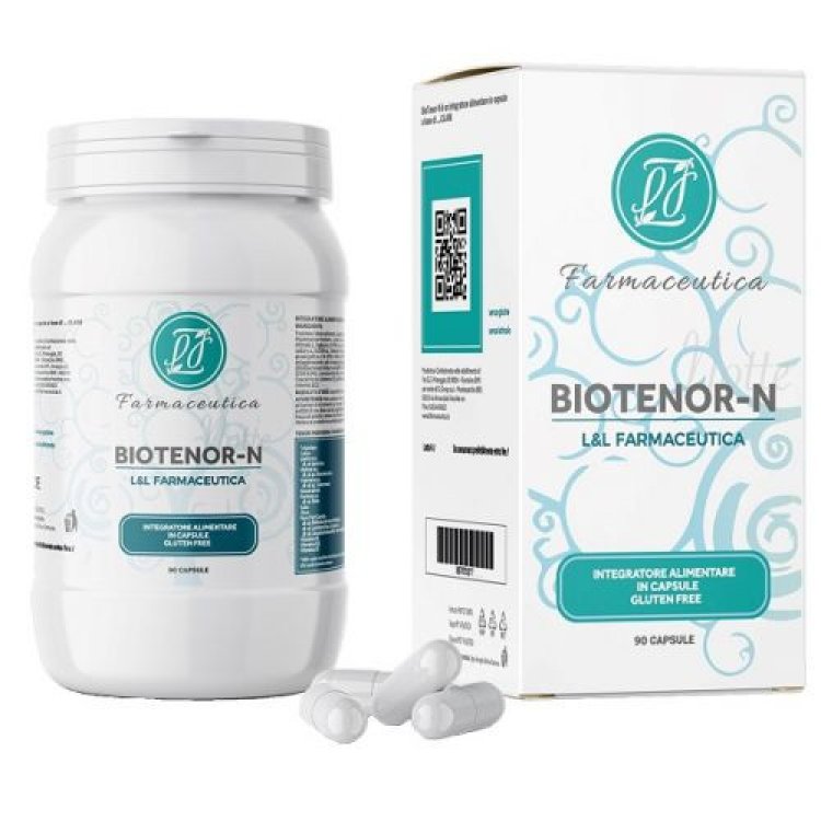 Fl Group Srl Biotenor-N Integratore Alimentare per Benessere Psico-Fisico 90 Capsule
