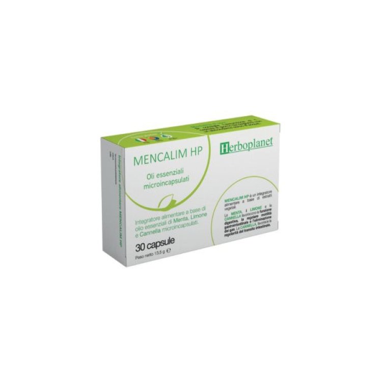 Herboplanet Mencalim HP Capsule - Funzione Digestiva - 30 Capsule Herboplanet Mencalim HP Capsule - Funzione Digestiva - 30 Capsule