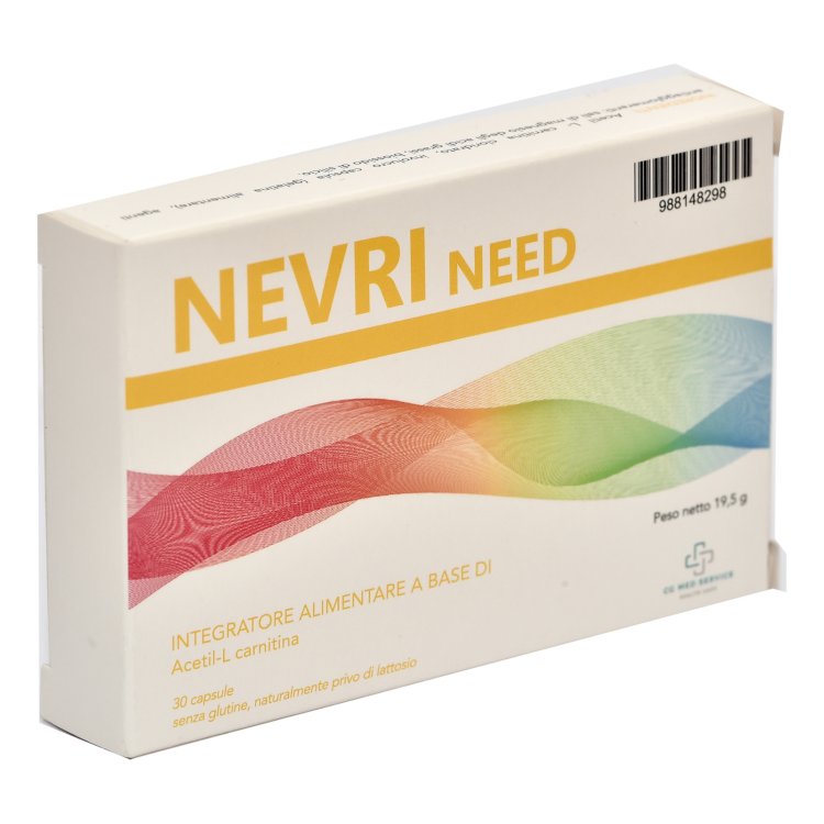 Cg Med Service Srl Nevri Need Integratore Acetil Carnitina - 30 Compresse