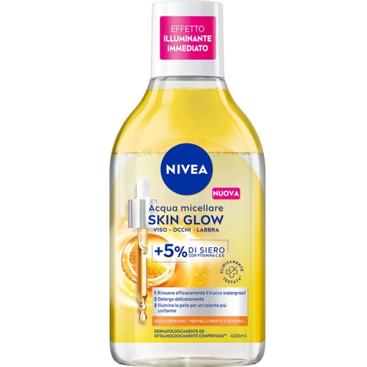 Nivea Skin Glow Acqua Micellare Illuminante Idratante 400ml