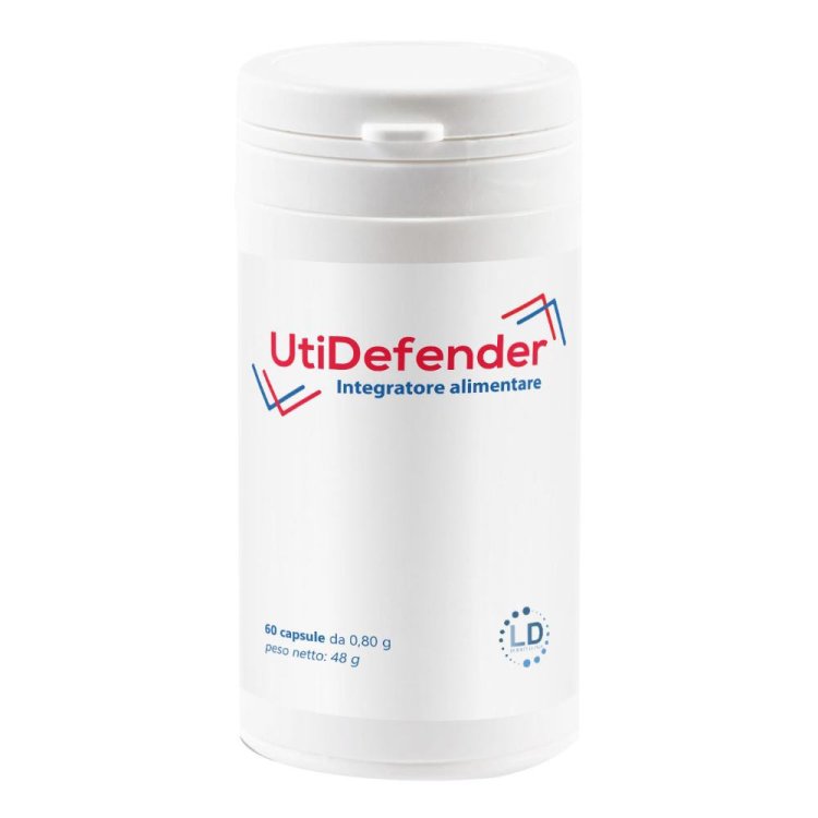 Lodi Pharma UtiDefender Integratore per Vie Urinarie in Capsule, 60 Unit&agrave;