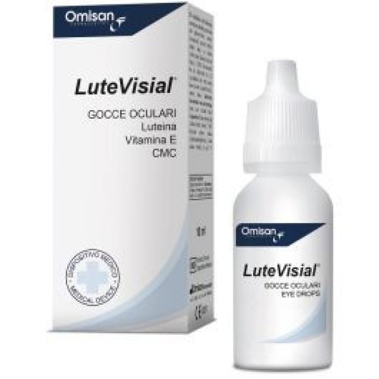 Omisan Farmaceutici Lutevisial Gocce Oculari Benessere Occhi 10 ml Omisan Farmaceutici Lutevisial Gocce Oculari Benessere Occhi 10 ml