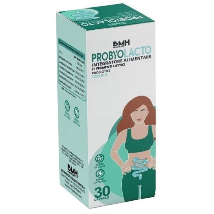 Bio Medical Healthcare Probyolacto Integratore Alimentare per Flora Intestinale 30 Capsule Bio Medical Healthcare Probyolacto Integratore Alimentare per Flora Intestinale 30 Capsule