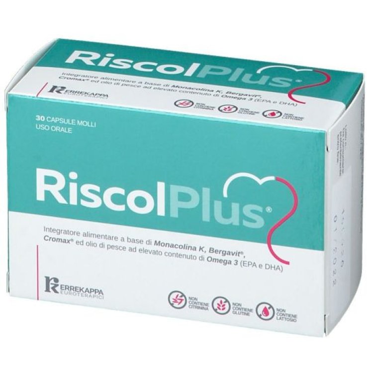 Riscol Riscol Plus Integratore Alimentare Controllo Colesterolo 60 Compresse