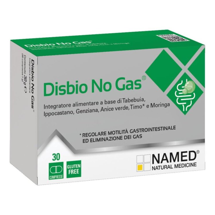 Named Disbio No Gas Integratore Digestione Gas Intestinali 30 Compresse